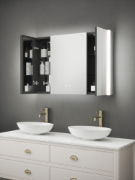 Balmoral Triple Tunable LED Mirror Cabinet with Speaker & Shaver Socket