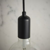 Studio E27 Pendant - Matt Black