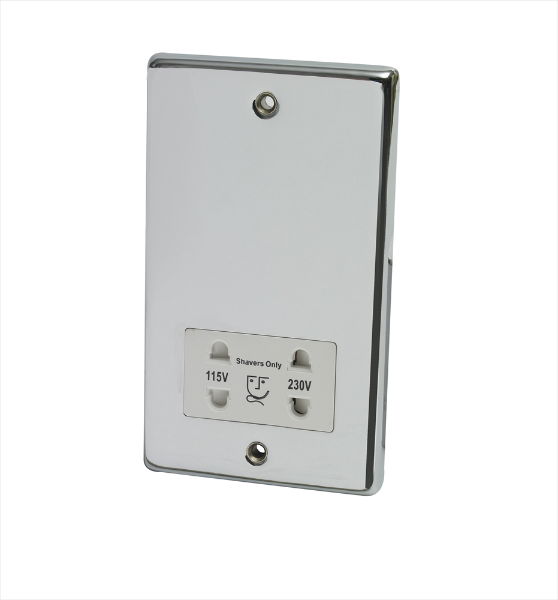 SY9660 - Shaver Socket Chrome