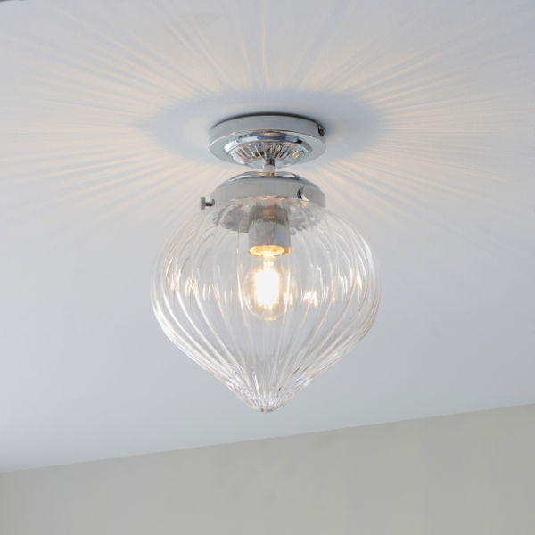 Cheston Ceiling Light E27 (Excluding Lamp)