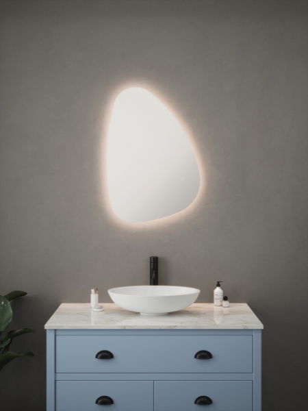 Nara Pebble Tunable LED Mirror