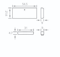 Magnetic Wireless Door Sensor Switch