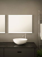 Hamilton Tunable LED Mirror with Bluetooth Speaker & Demister